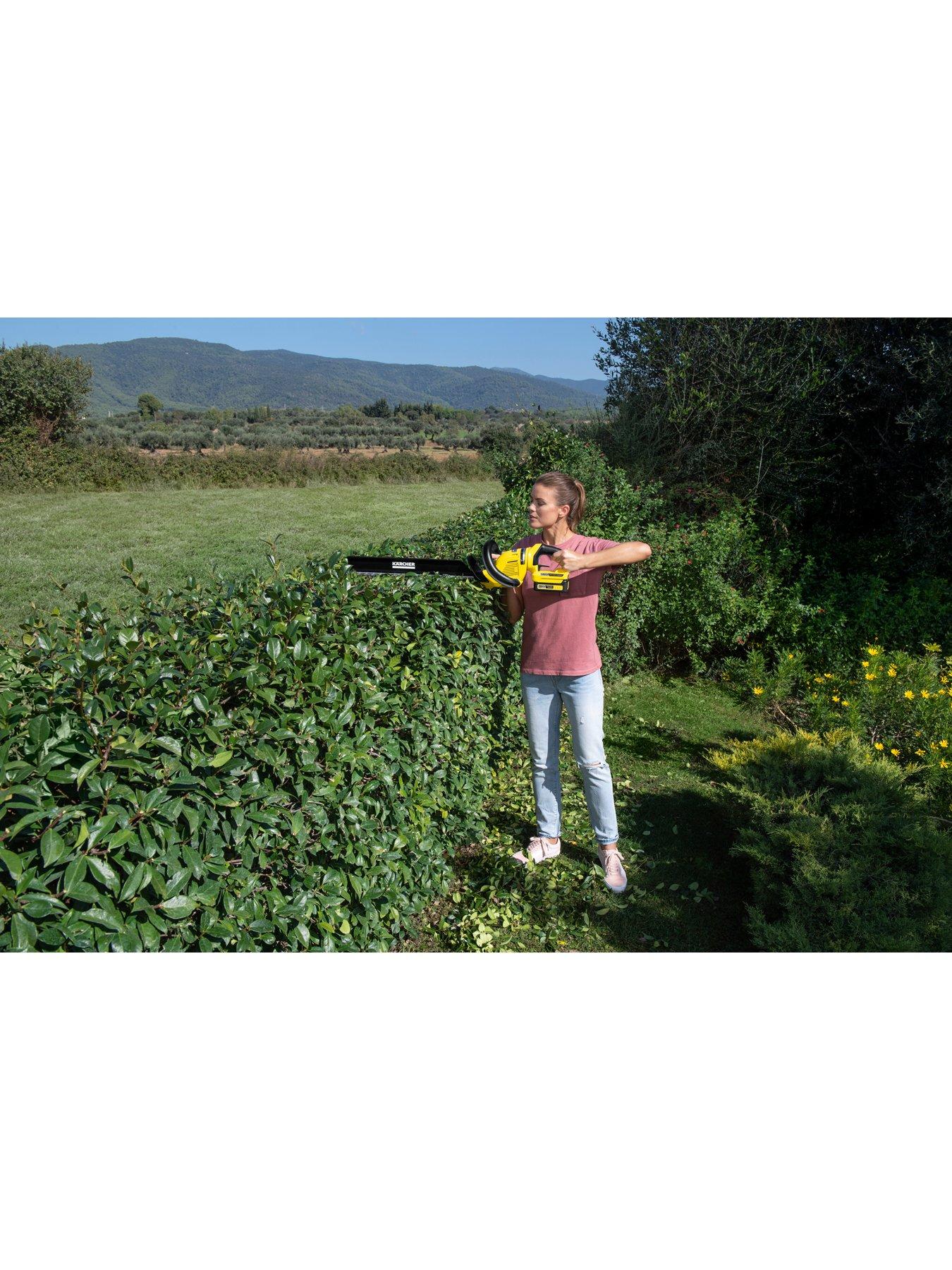 Image 3 of 7 of Karcher HGE 18-50 Cordless Hedge Trimmer (Battery Set)