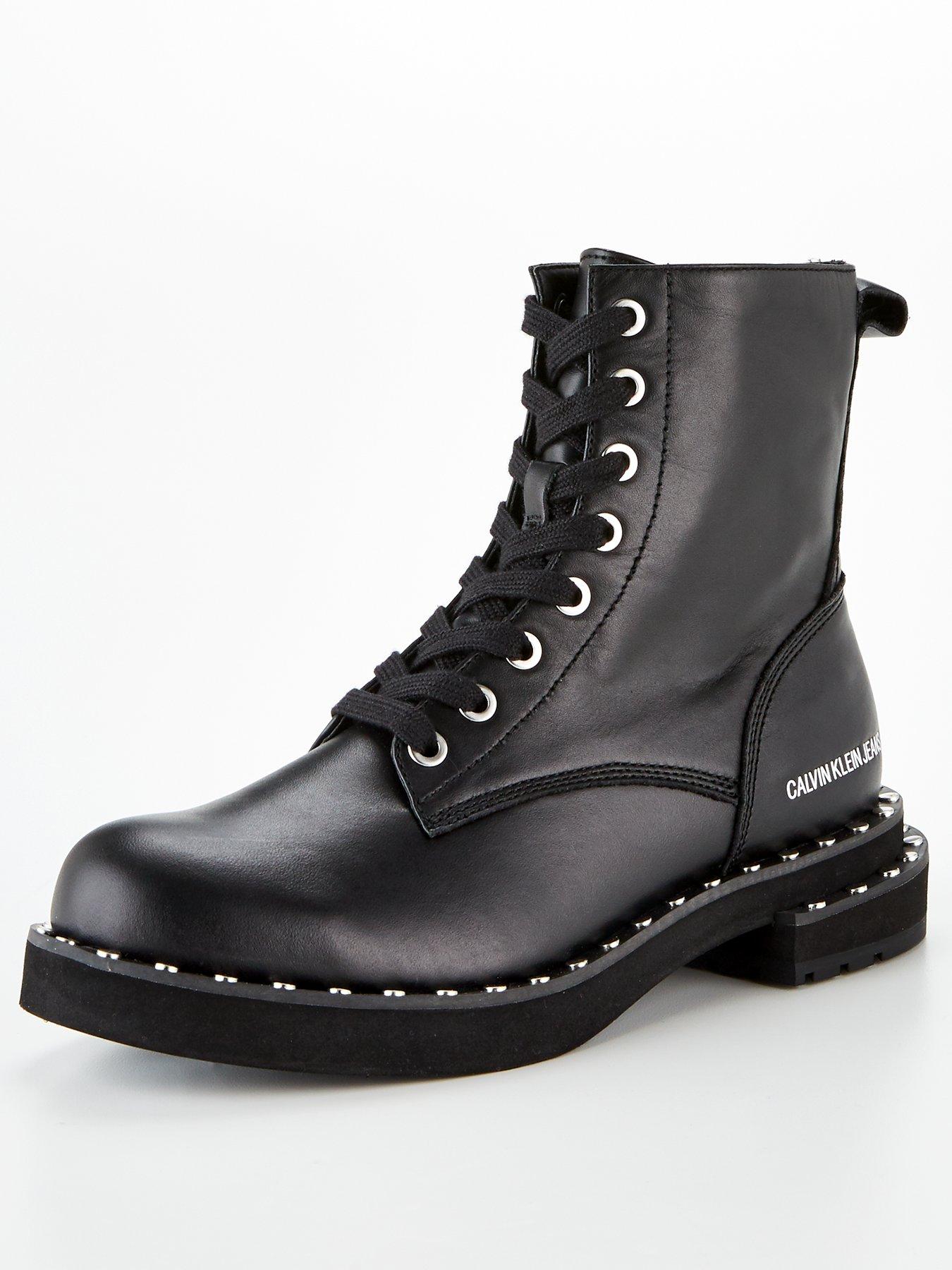 calvin klein boots ladies