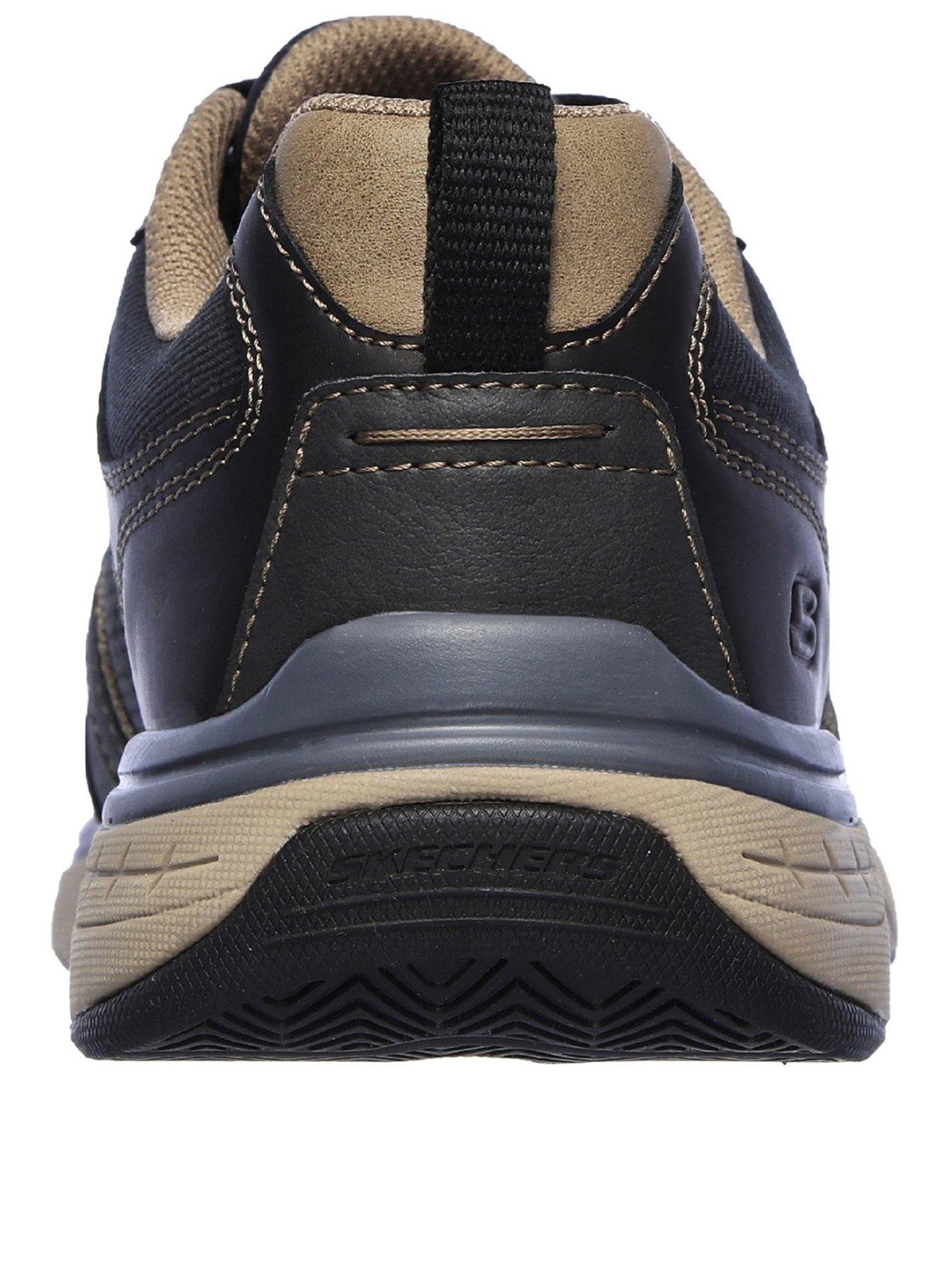 skechers men's lace up shoes