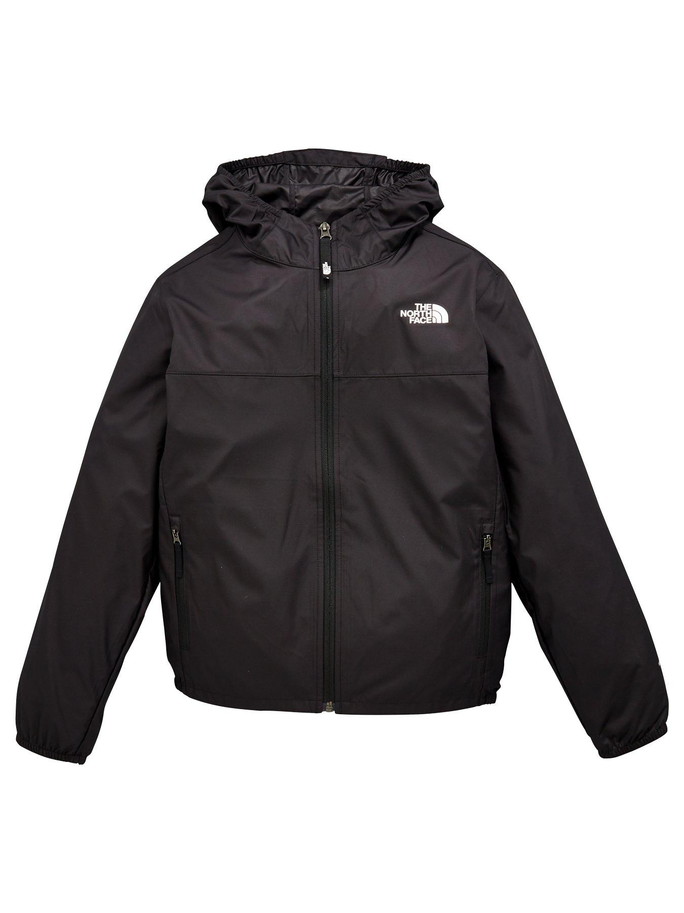 boys black north face coat