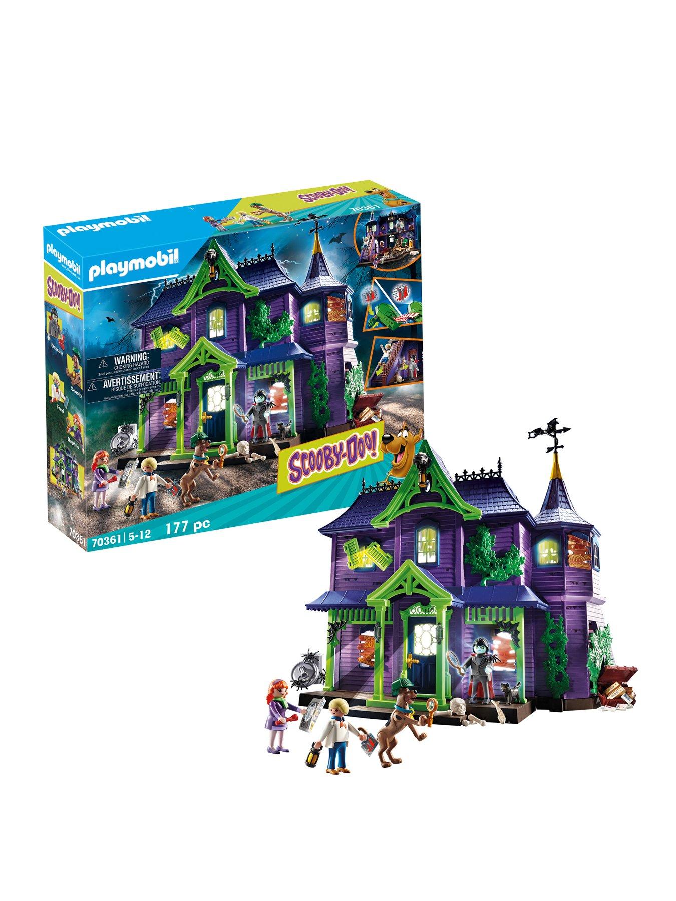 Scooby doo deals haunted house playset