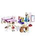  image of playmobil-70208-dollhouse-master-bedroom-with-interchangeable-dresses