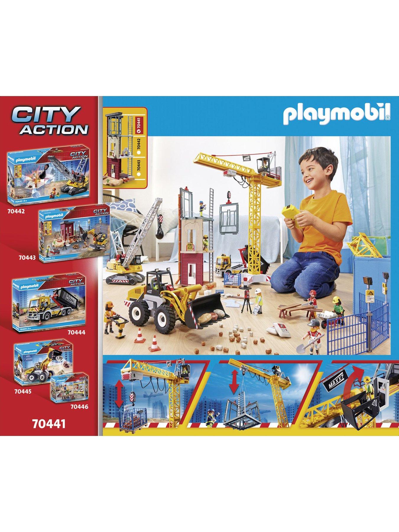 playmobil city action construction