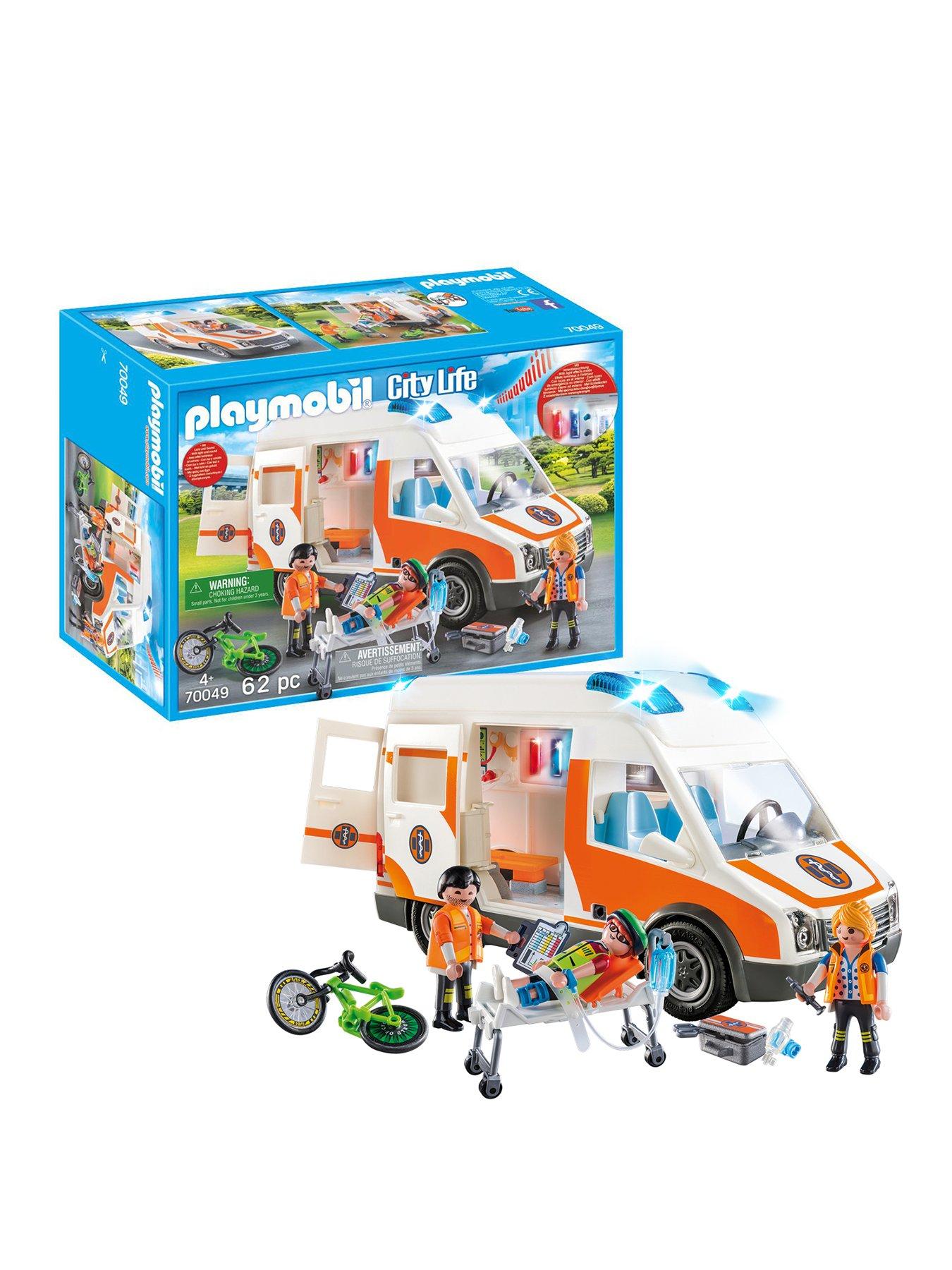 playmobil hospital ambulance