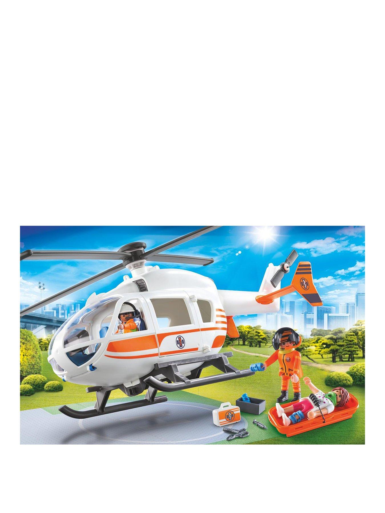 playmobil emergency helicopter