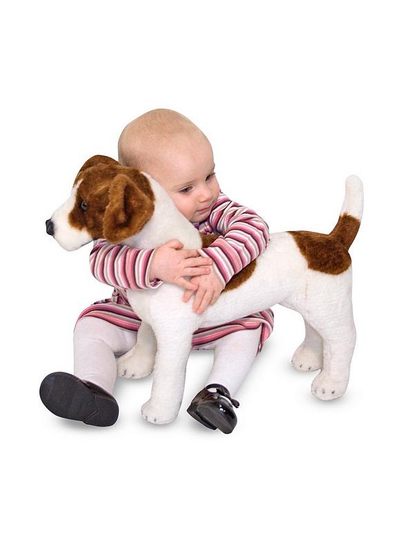 Image 4 of 4 of Melissa & Doug Jack Russell Terrier Plush
