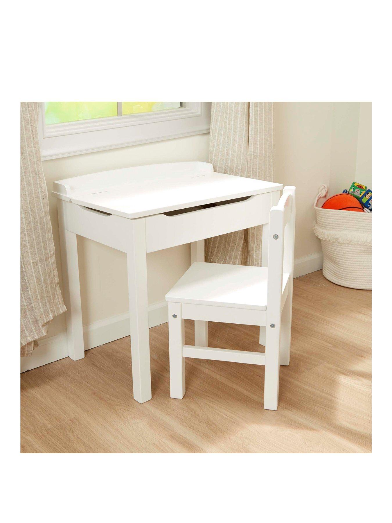 melissa and doug white table and chairs