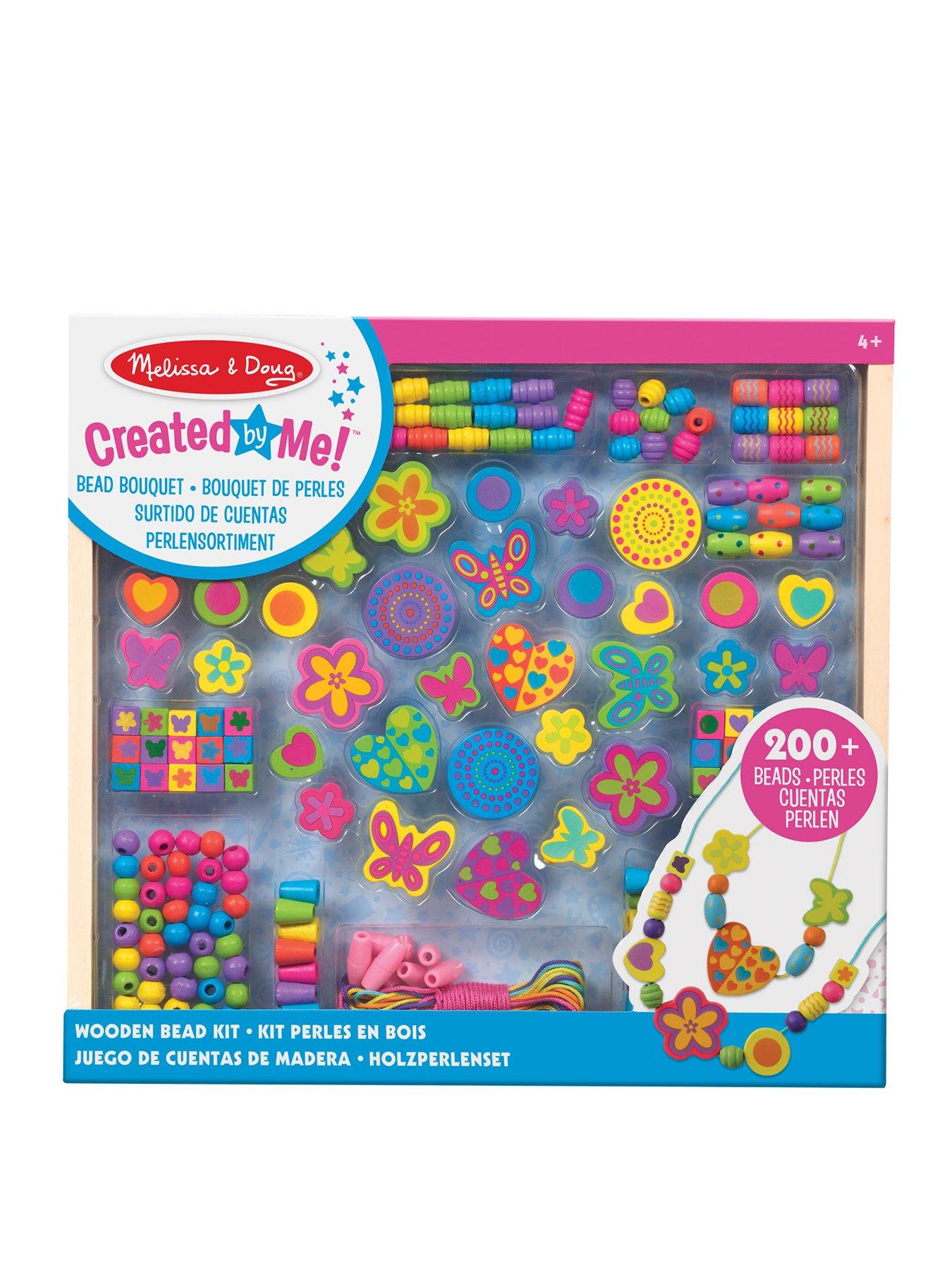 Melissa and doug wooden cheap bead set