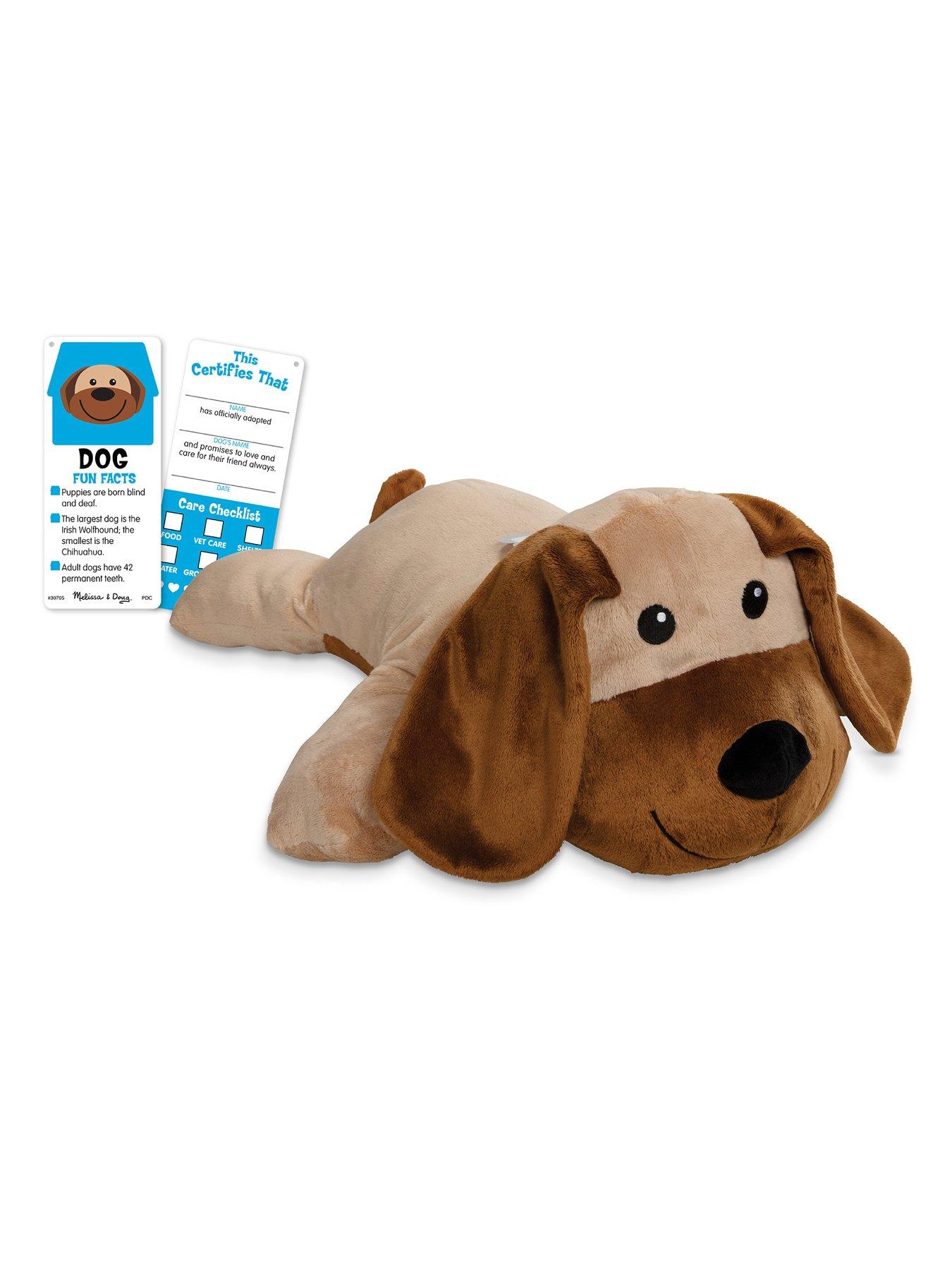 melissa and doug cuddle dog