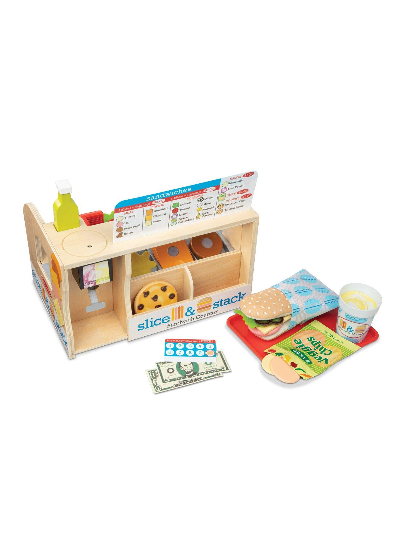 Melissa and doug sandwich making set deals