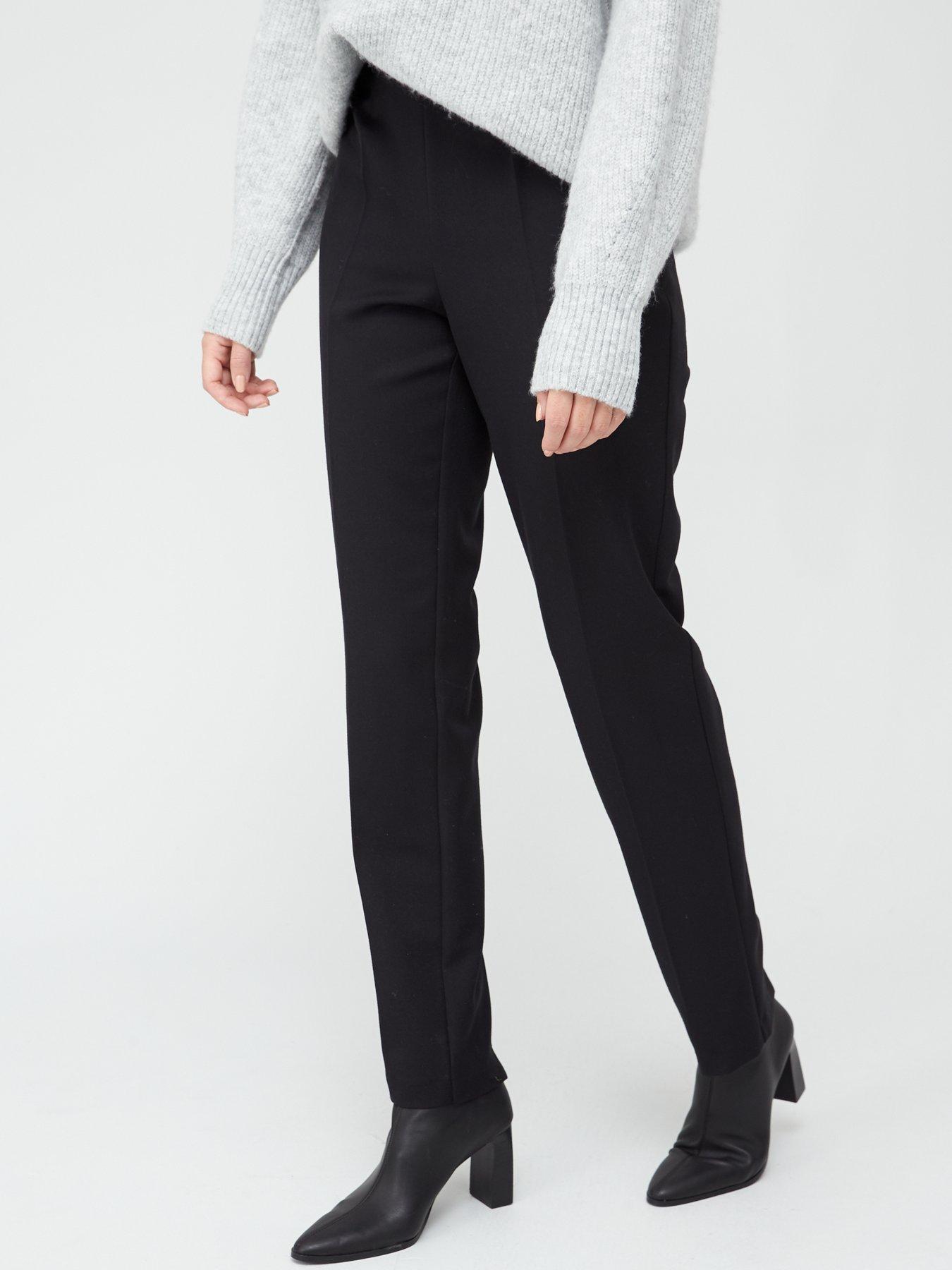 dressy tapered trousers