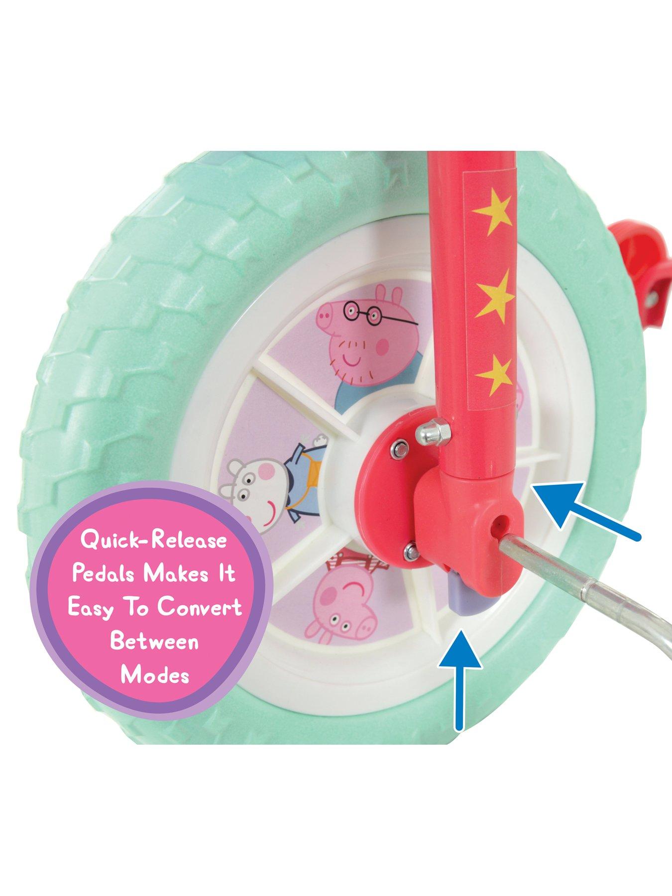 Peppa pig 10 inch outlet bike