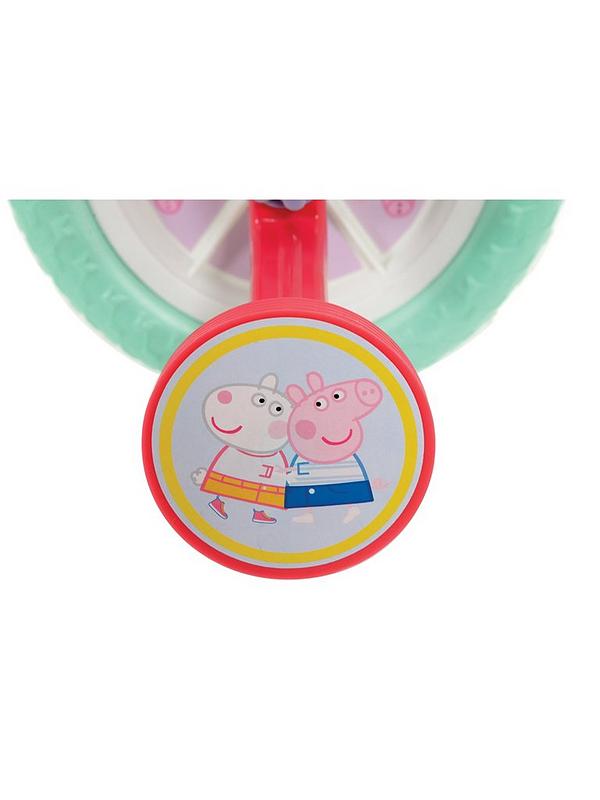 Image 7 of 7 of Peppa Pig My First 2-in-1 10 Inch Training Bike