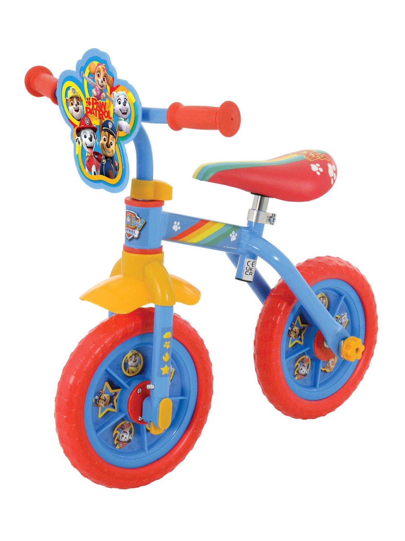 paw patrol 10 inch bike