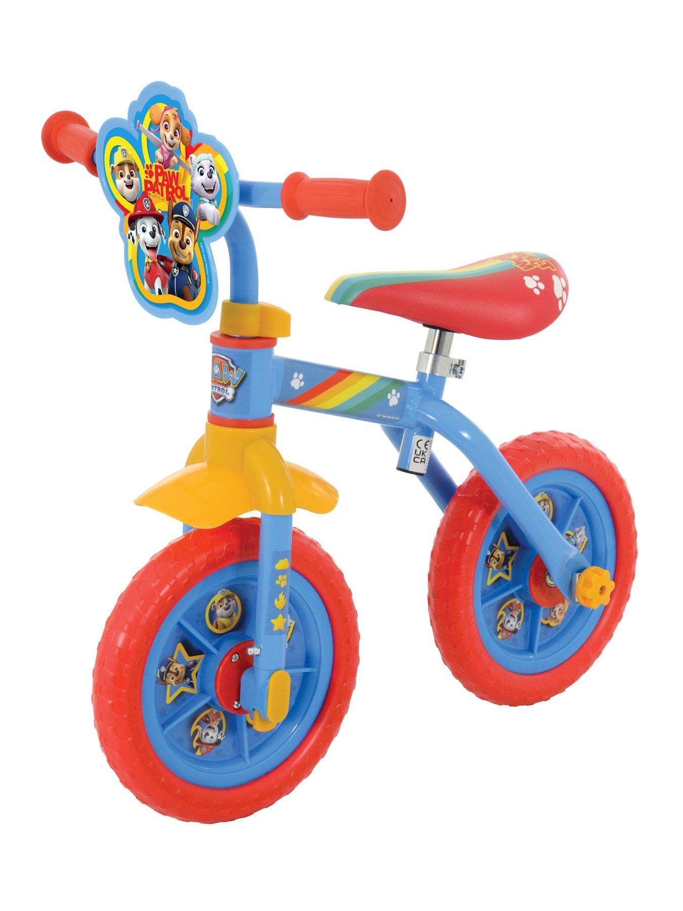 Paw Patrol 2-in-1 10 Inch Training Bike