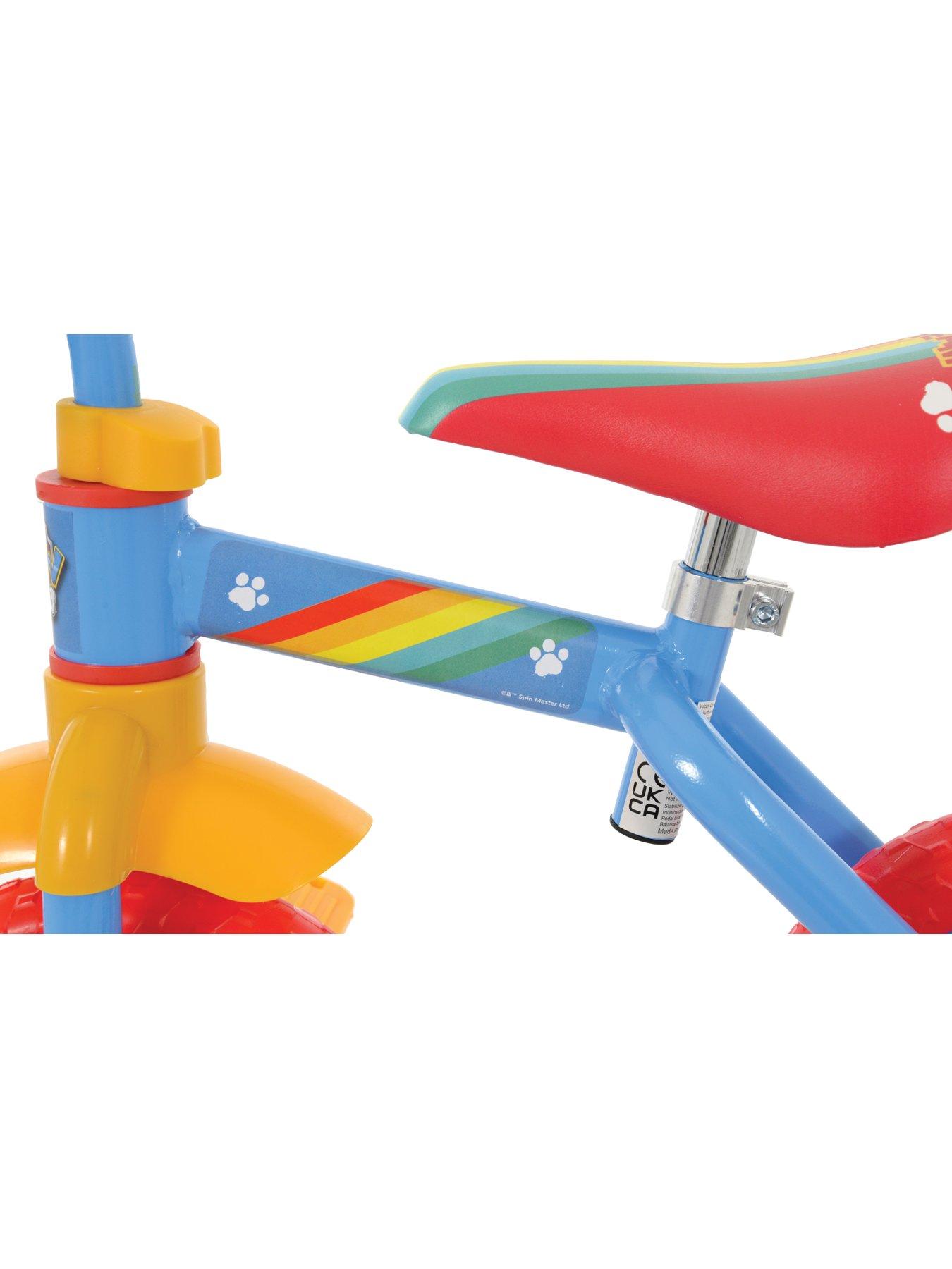 Paw Patrol 2 in 1 10 Inch Training Bike Very