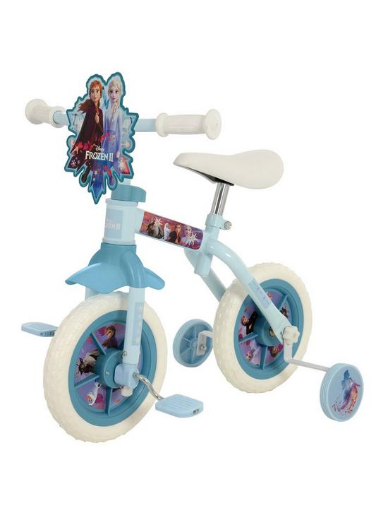 front image of disney-frozen-frozen-2-2-in-1-bike