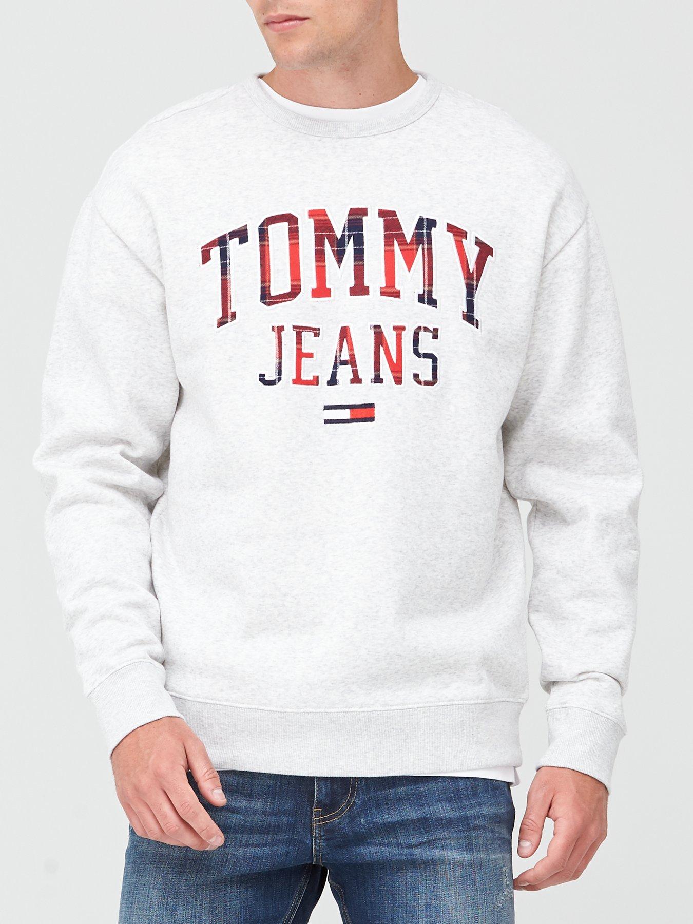 tommy plaid hoodie