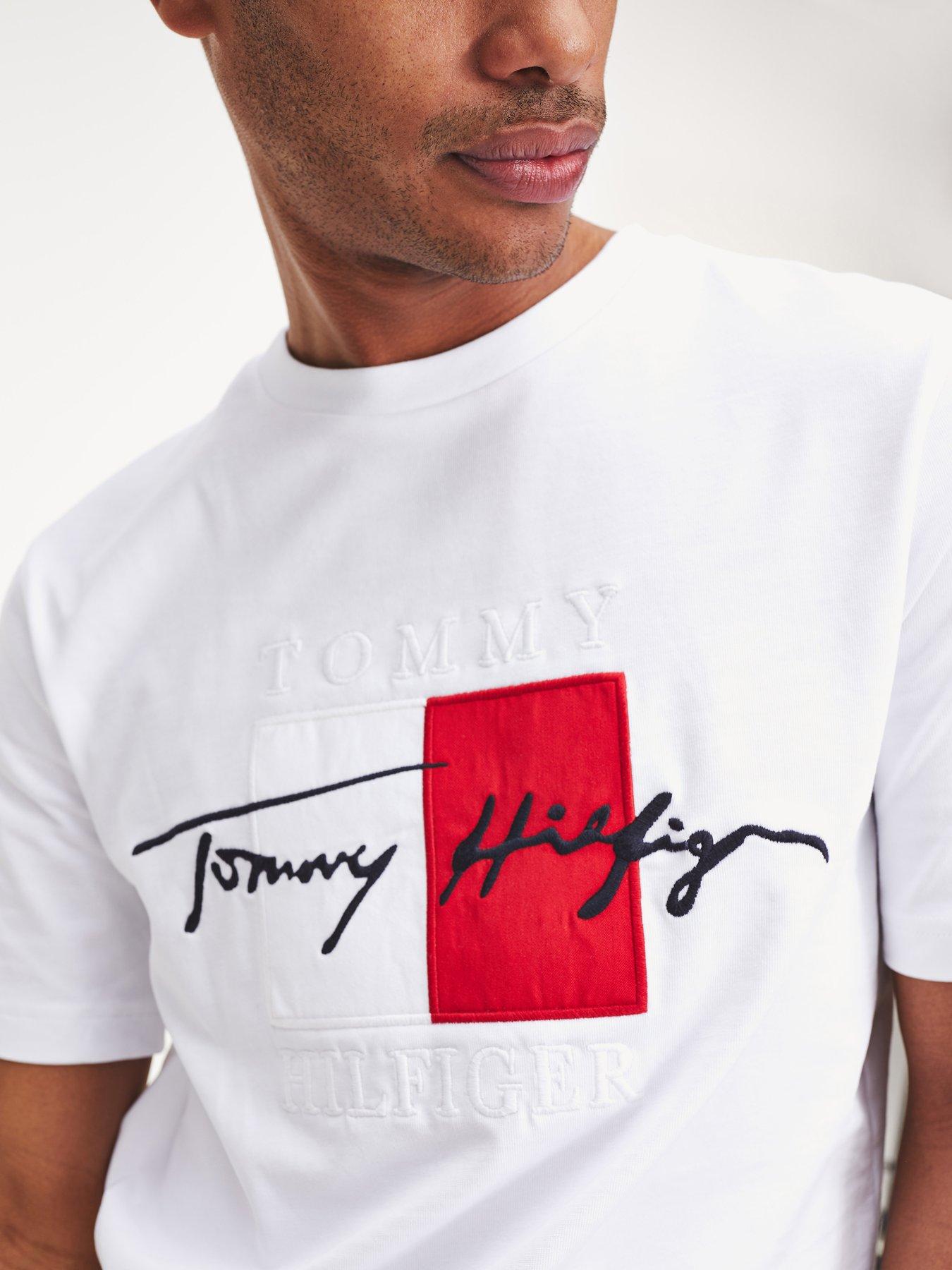 tommy hilfiger signature t shirt