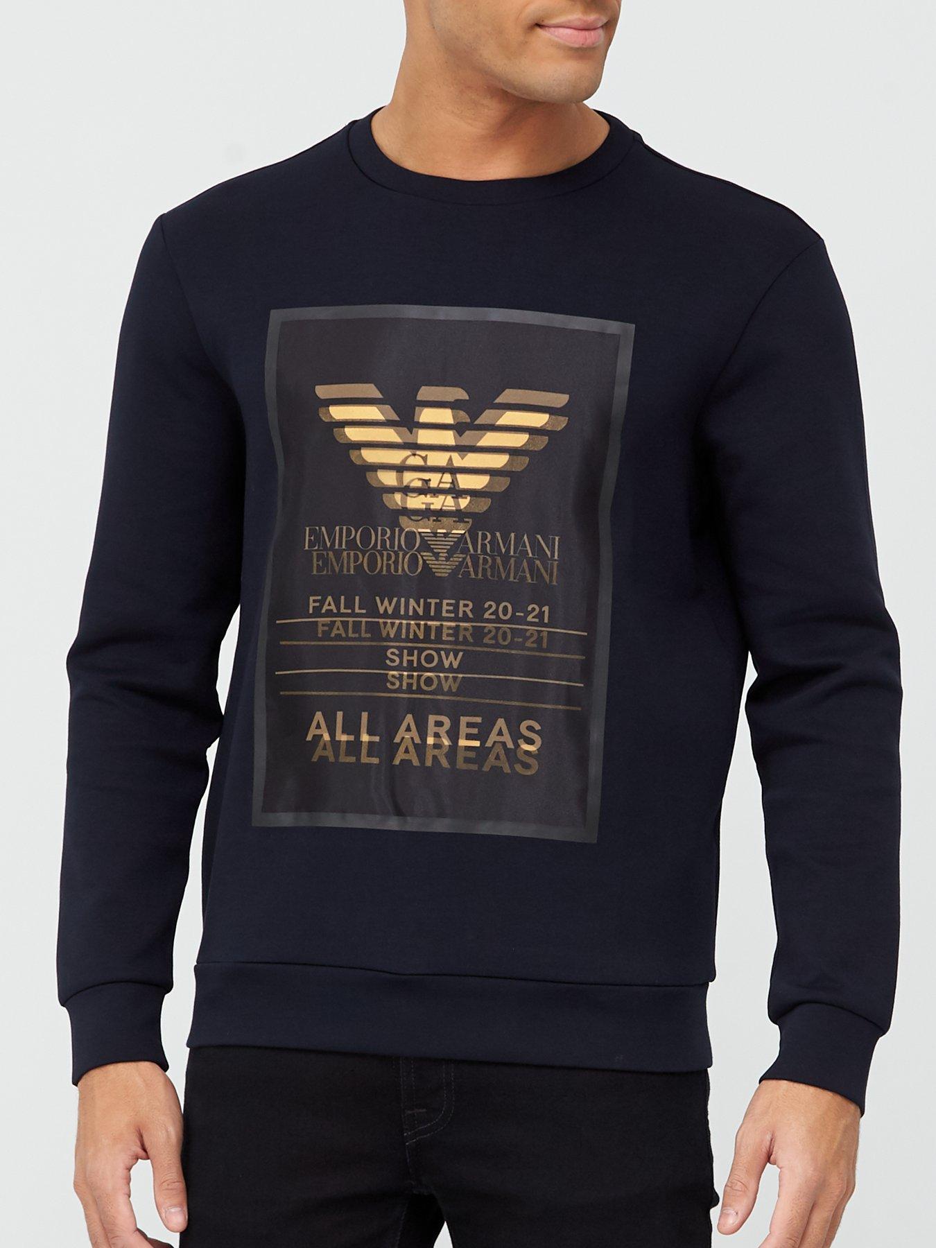 armani sweatshirts