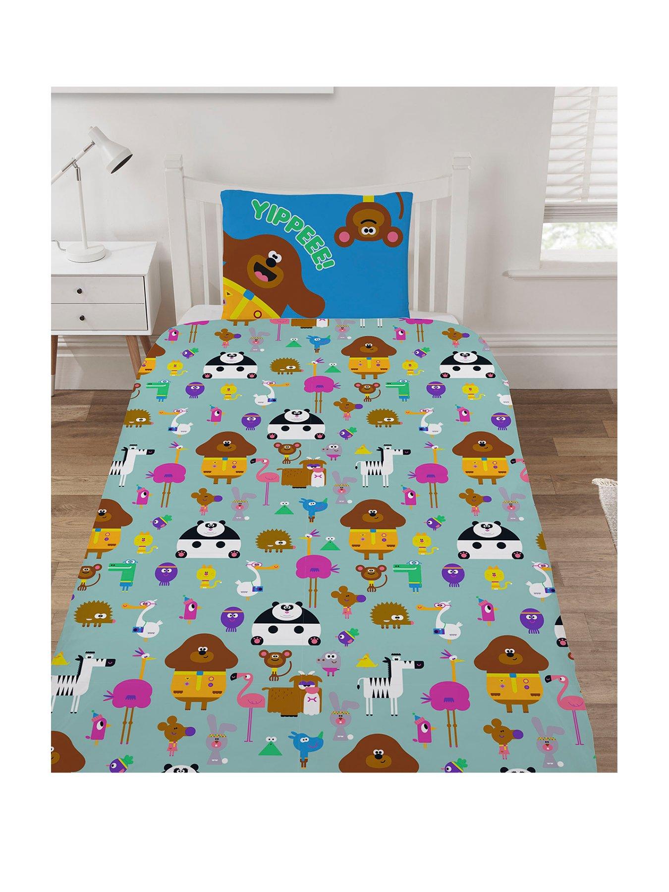 Hey duggee 2024 cot bed bedding