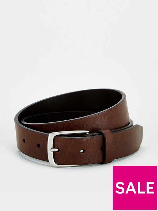 front image of very-man-casualnbspbelt-brown