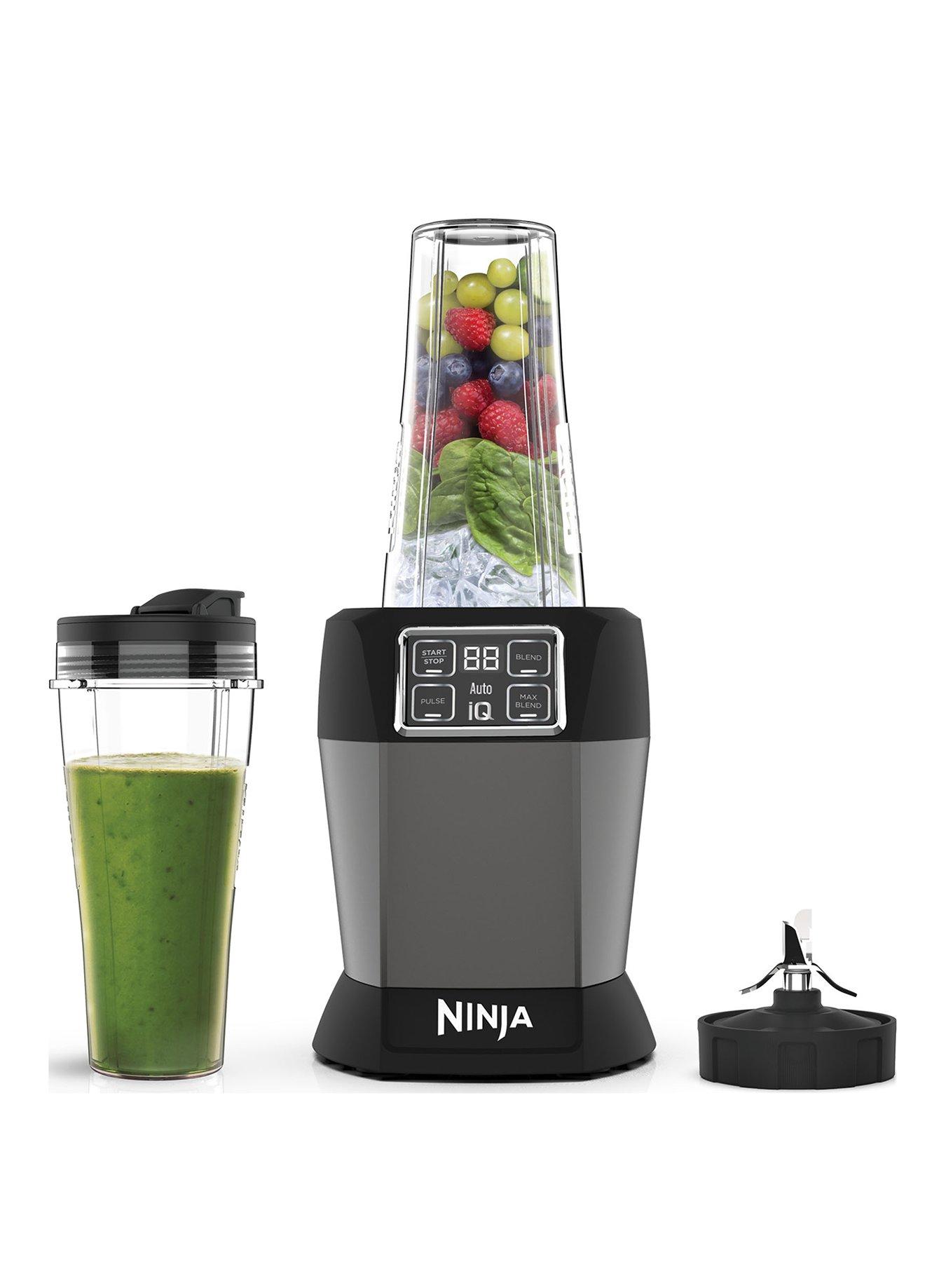 Ninja BL492 AutoIQ Nutri Ninja 40 Ounce Smooth Boost Compact Blender