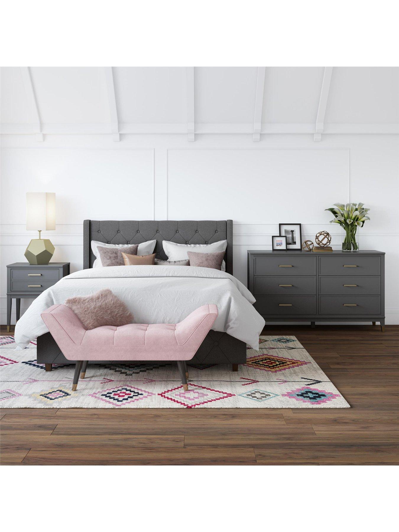Image 6 of 6 of CosmoLiving by Cosmopolitan Westerleigh 6 Drawer Chest - Graphite Grey