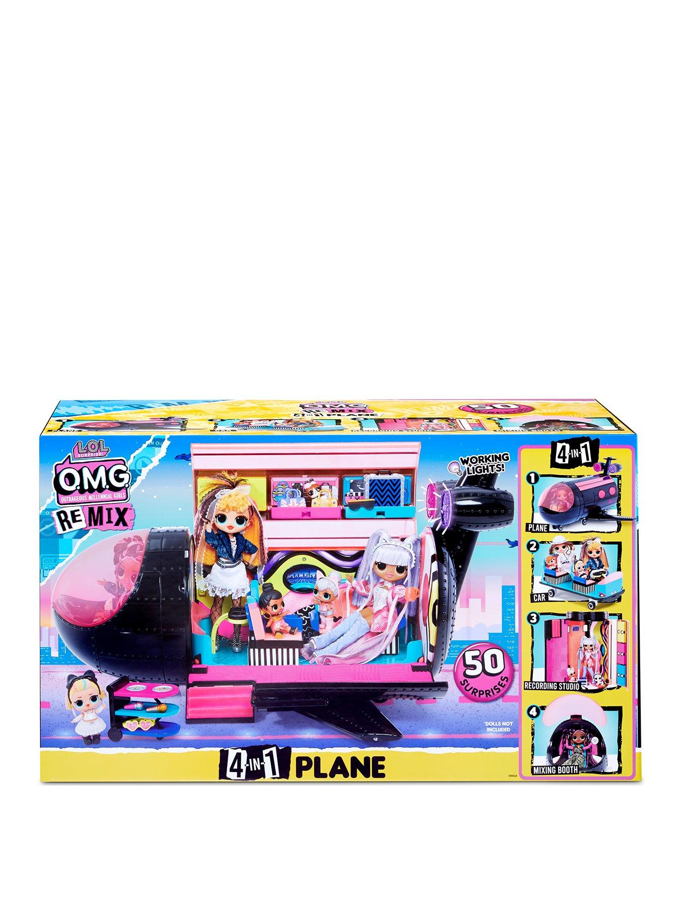 lol surprise doll plane