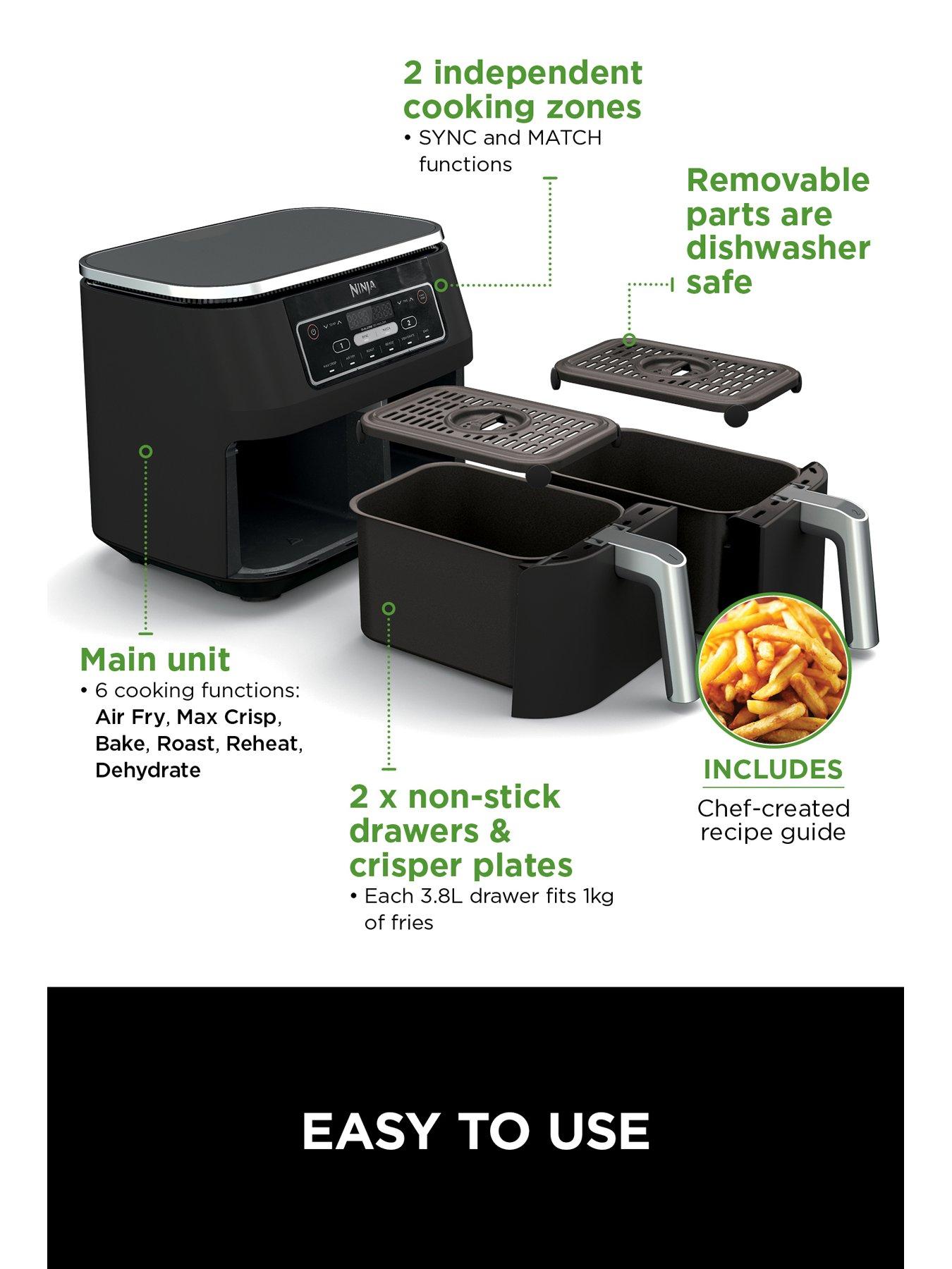 Ninja Foodi Dual Zone 7.6L Air Fryer Review