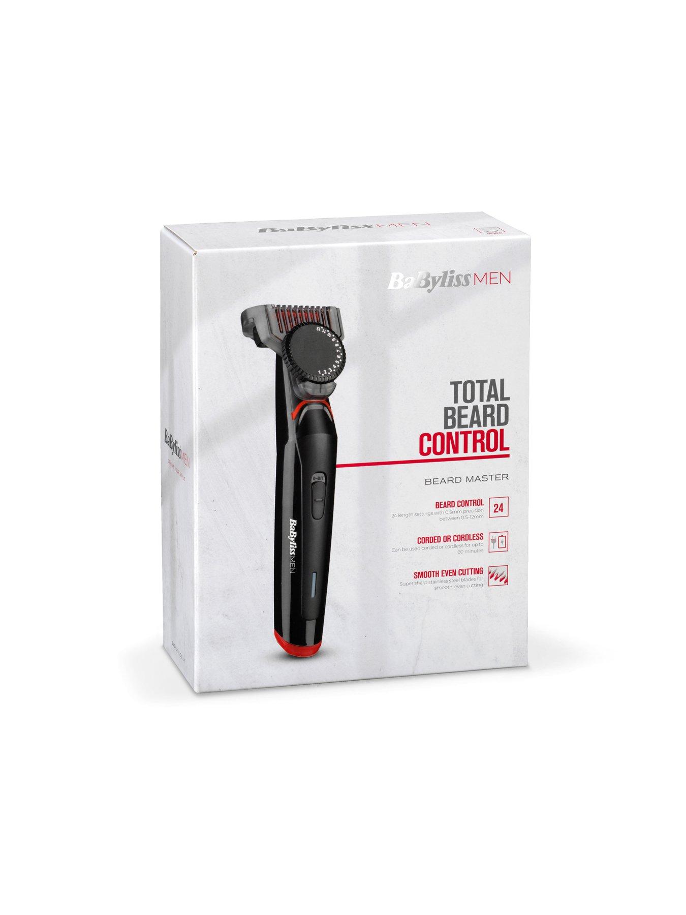 babyliss men total beard control