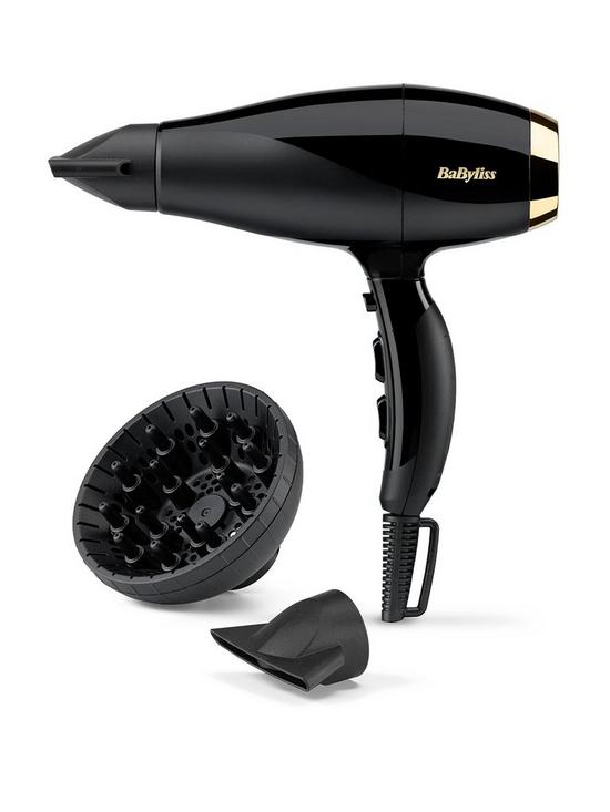 front image of babyliss-super-fast-pro-ac-2300w-italian-hair-dryer