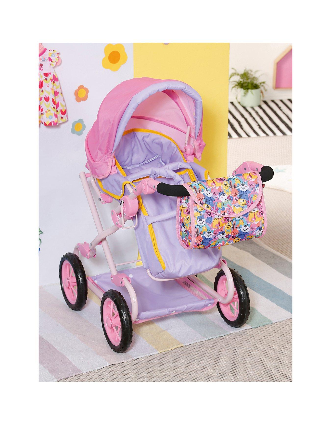 baby born doll pram