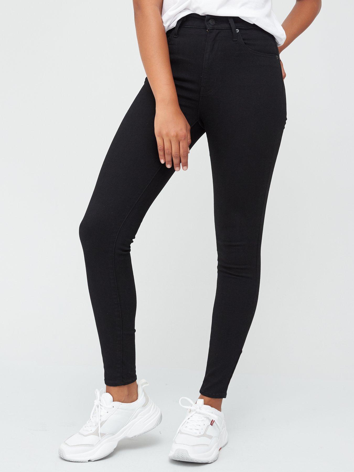 Levi's Mile High Super Skinny Jean - Black Celestial 