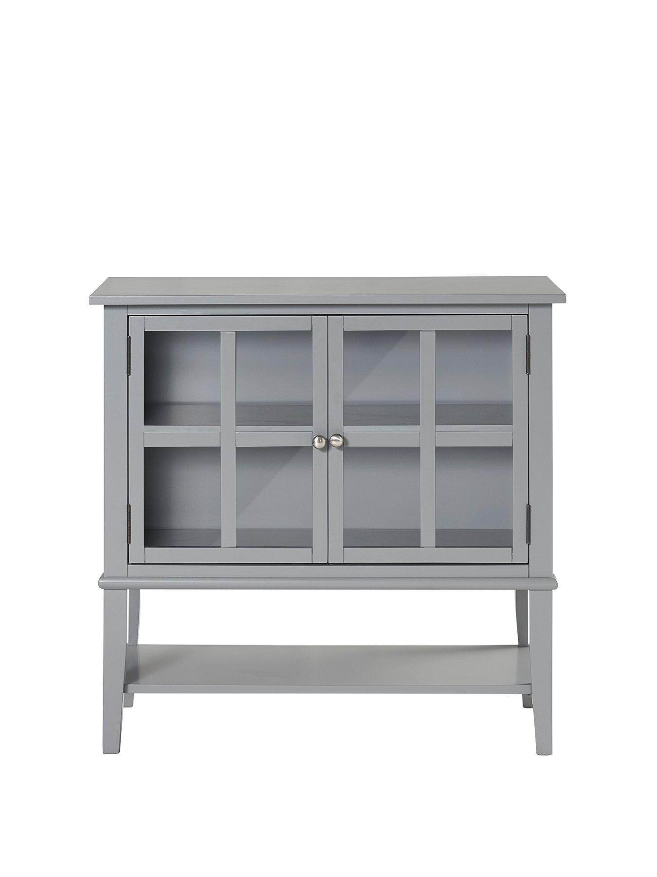 Franklin 2 Door Storage Cabinet Grey Very Co Uk