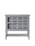 franklin-2-door-storage-cabinet--greyfront