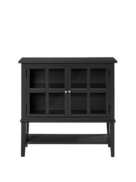 franklin-2-door-storage-cabinet--black