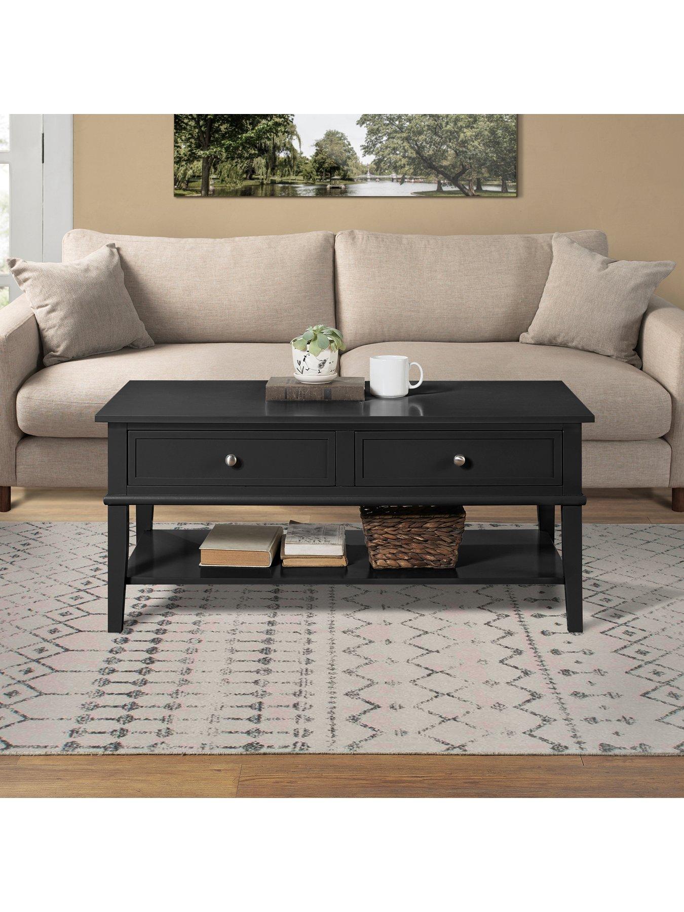 Franklin Coffee Table Black very.co.uk