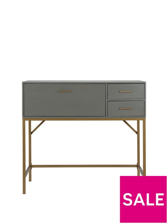 front image of cosmoliving-by-cosmopolitan-lennon-storage-console-table