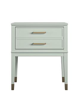 Product photograph of Cosmoliving By Cosmopolitan Westerleigh Side Table - Green from very.co.uk