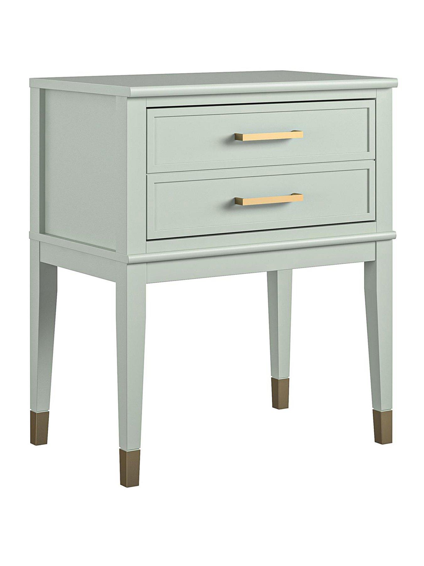 Westerleigh 1 deals drawer nightstand grey