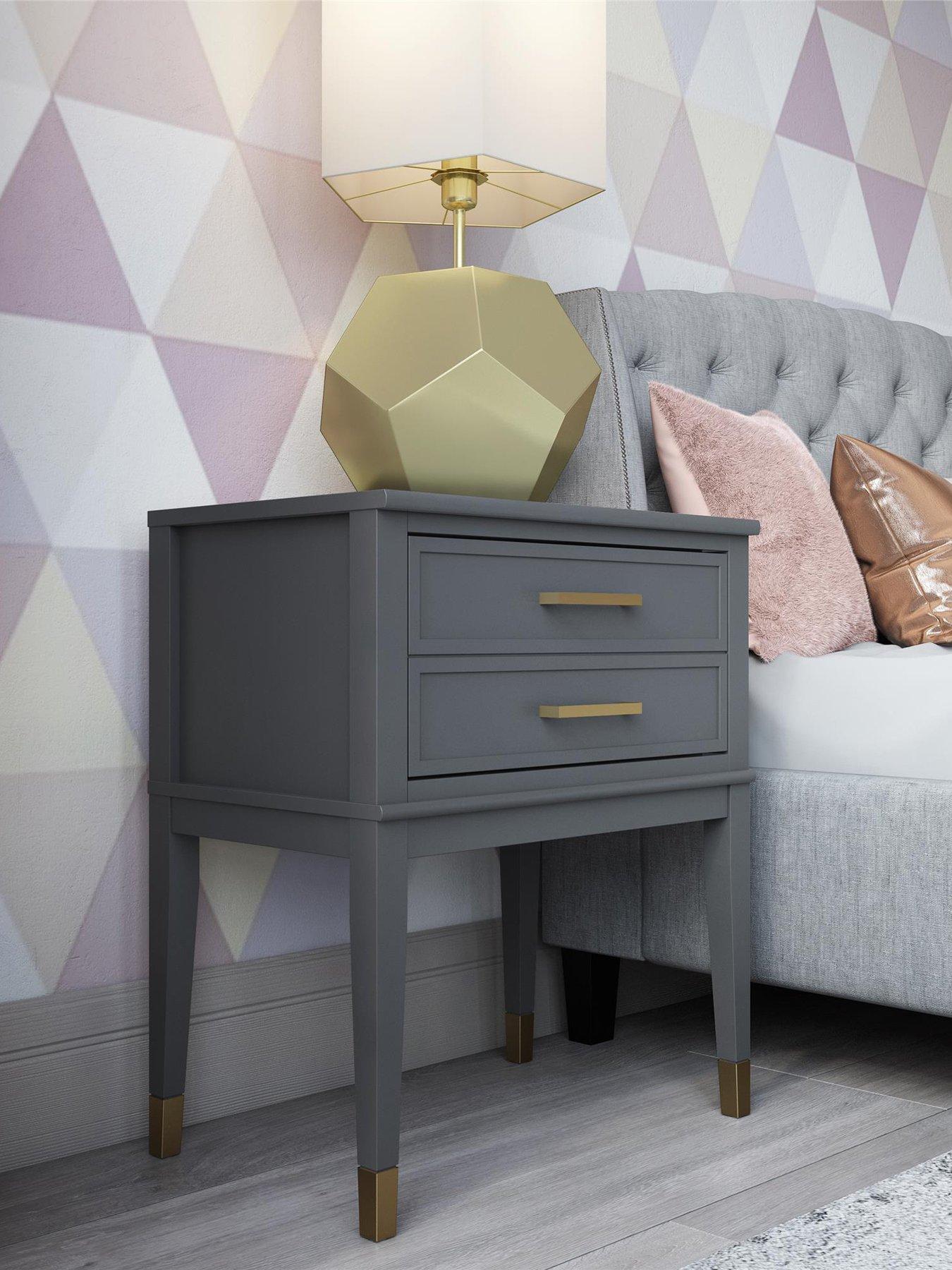 CosmoLiving by Cosmopolitan Westerleigh Side Table - Grey