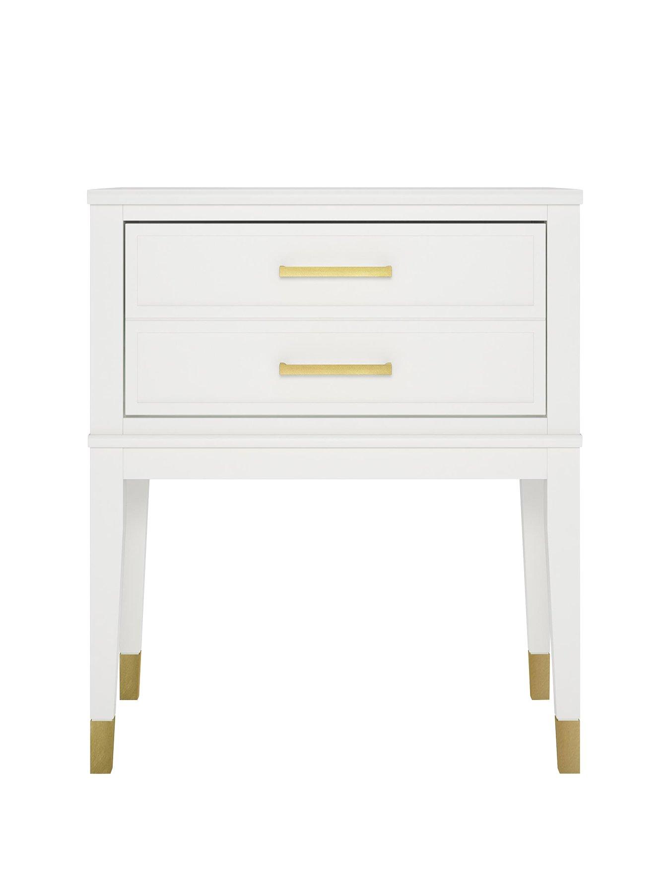 westerleigh end table white