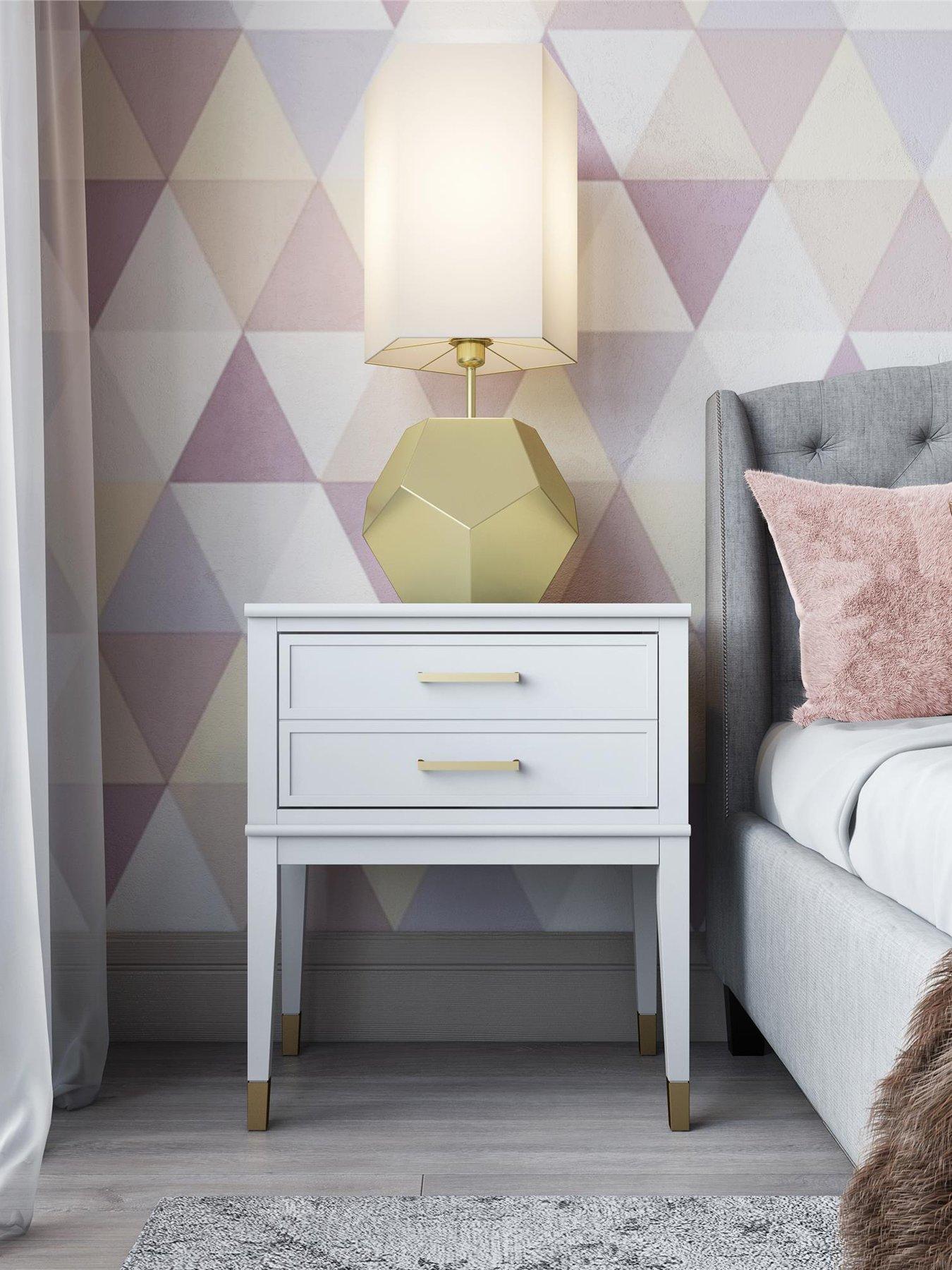 Image 4 of 6 of CosmoLiving by Cosmopolitan Westerleigh Side Table - White
