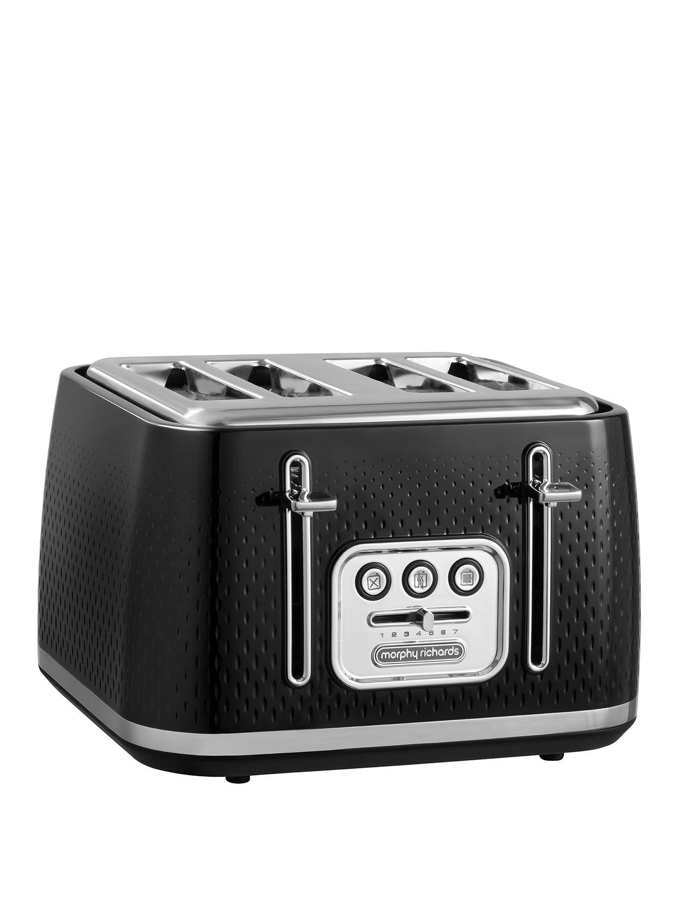Morphy Richards Verve 4 Slice Toaster Black very.co.uk