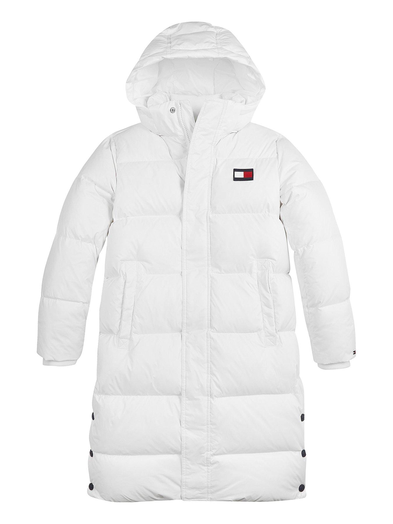 tommy hilfiger oversized down jacket