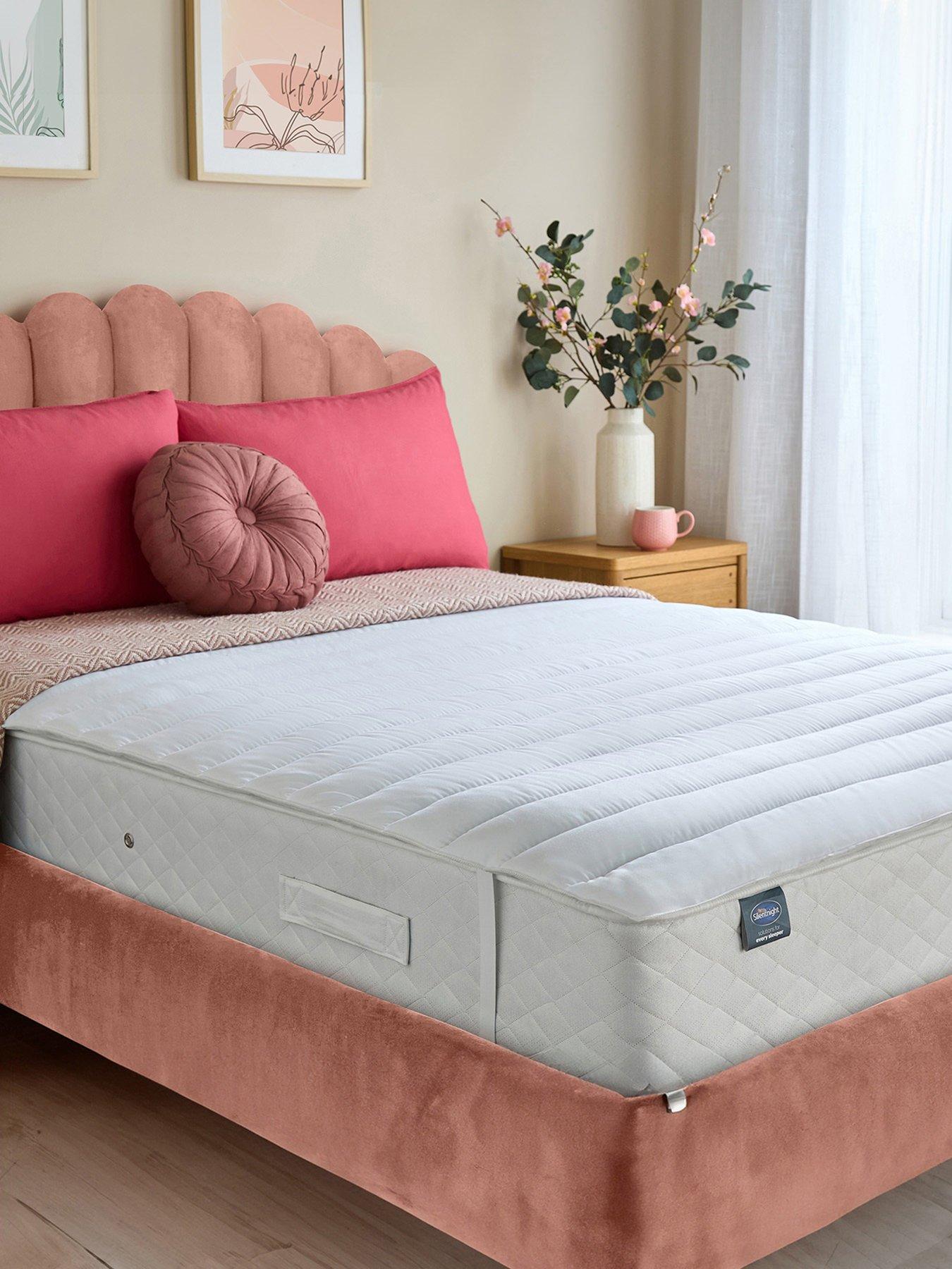 Image 1 of 7 of Silentnight Ultrabounce Mattress Topper - Double - White