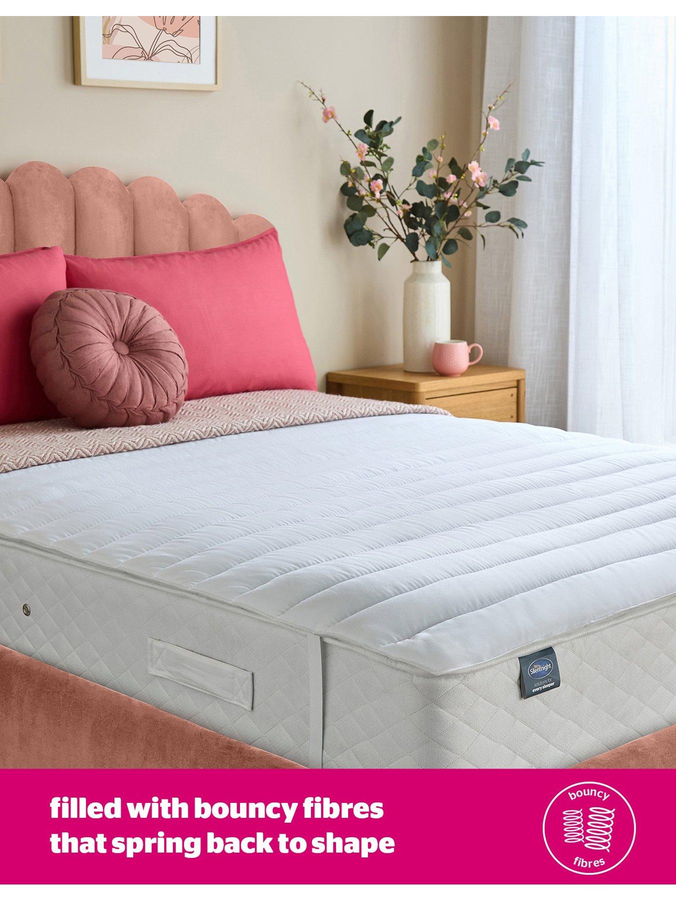 Image 2 of 7 of Silentnight Ultrabounce Mattress Topper - Double - White