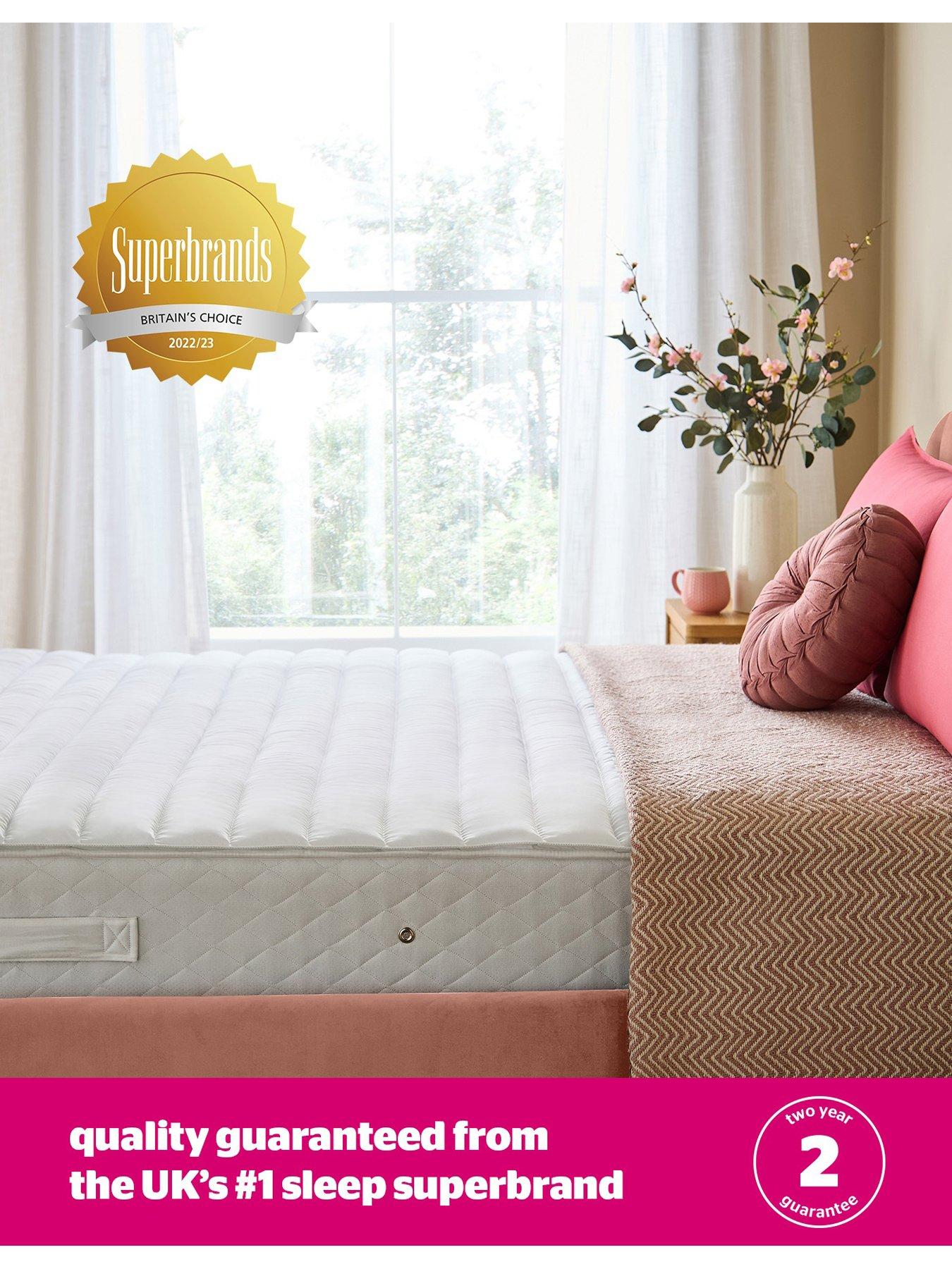 Image 6 of 7 of Silentnight Ultrabounce Mattress Topper - Double - White