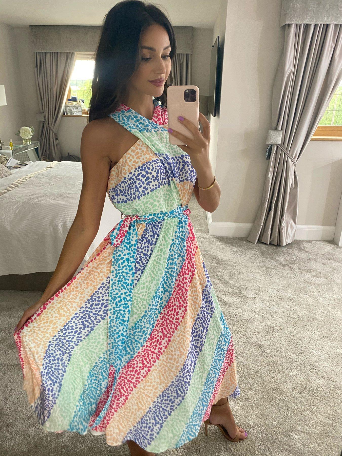 michelle keegan midi dress